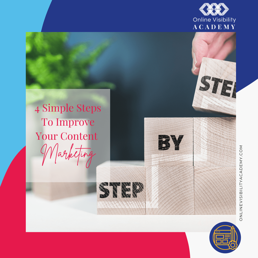 4 Simple Steps To Improve Your Content Marketing - Online Visibility ...
